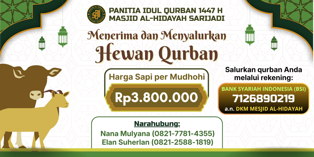 Poster Qurban 1447 H
